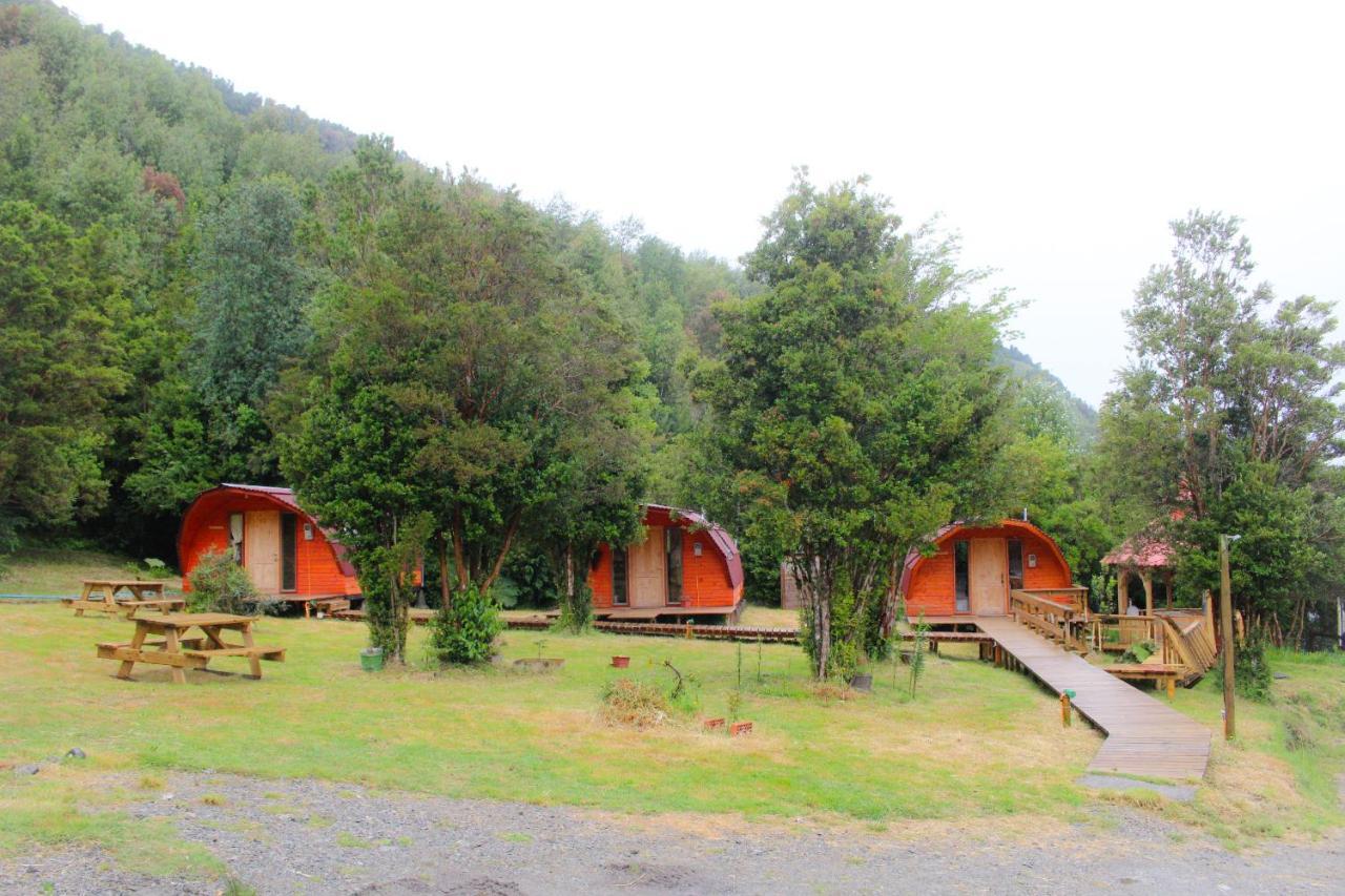 Eco Cabanas Wanderlust Puerto Puyuhuapi Kültér fotó